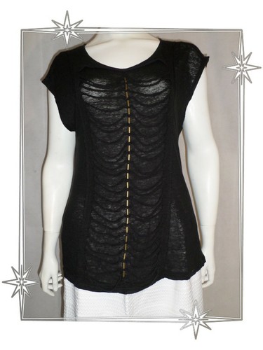 Haut t shirt fantaisie - a,