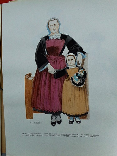 Bretagne costume breton - bretagne,