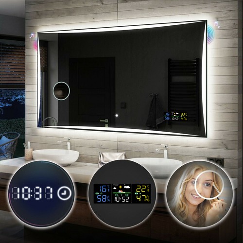 Beau miroir salle - salle, bain
