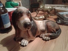 Basset hound figurine - hound,