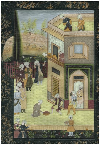 Peinture persane miniature art - peinture,