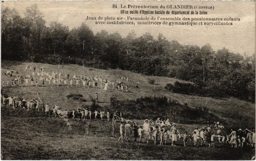 Old postcard preventorium - postcard, le