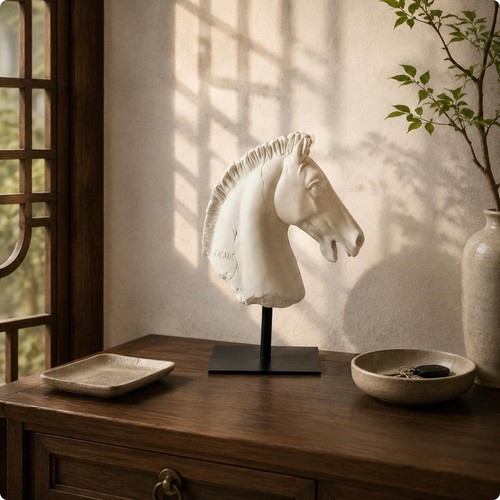 Buste tête cheval - buste, de