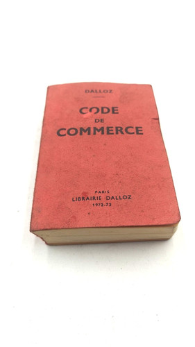 Code commerce edition 1972 - commerce,