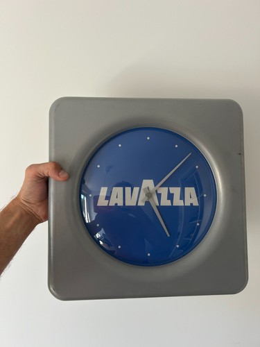 Horloge publicitaire lavazza - publicitaire,