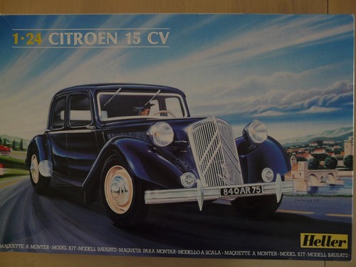 Maquette voiture heller - maquette,