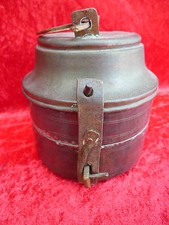 Antique Voyage Esspagode En Cuivre Laiton Fer Casserole !