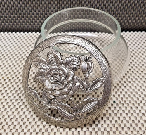 Boîte verre pot pourri - verre,