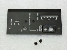 Plaque indicatrice de réglage