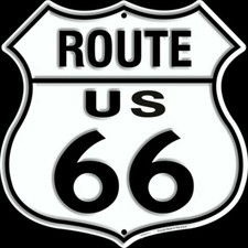HangTime Route 66 Shield