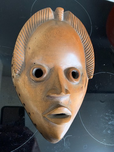 Masque africain dan ancien - masque,