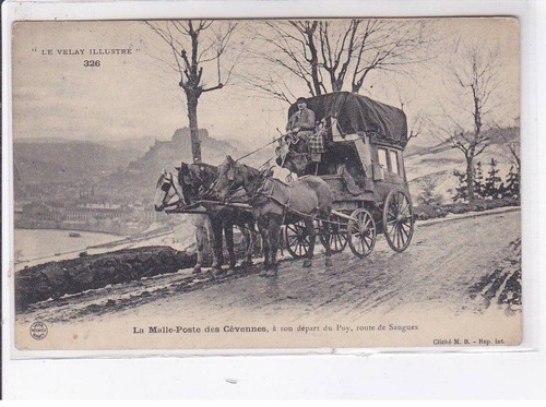 Puy malle poste des - puy:, malle-poste