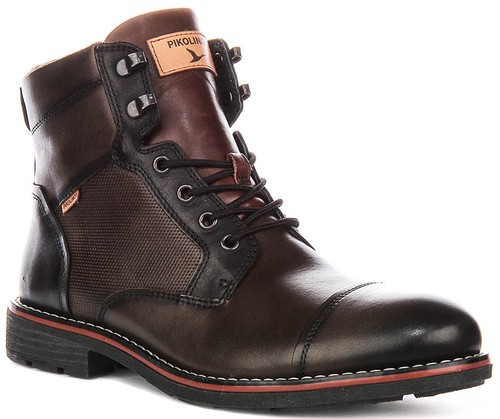 Bottines lacets cuir - bottines,