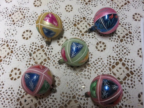 Ancienne boules noël - ancienne, de