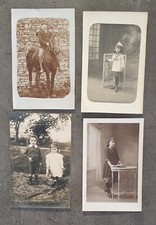 Lot de 4 cartes postales anciennes dont carte photo R.GUILLEMINOT  à Paris