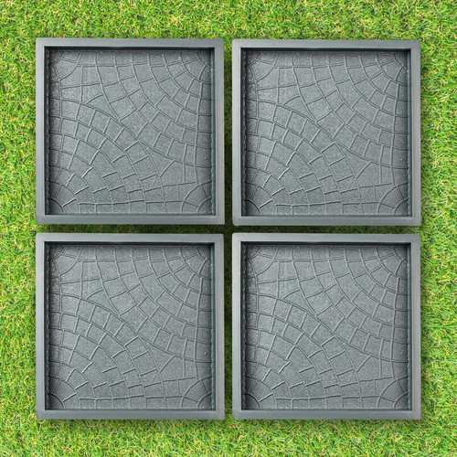 Plastic molds concrete set - molds,