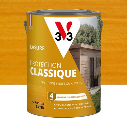 Lasure bois extérieur chêne - bois,