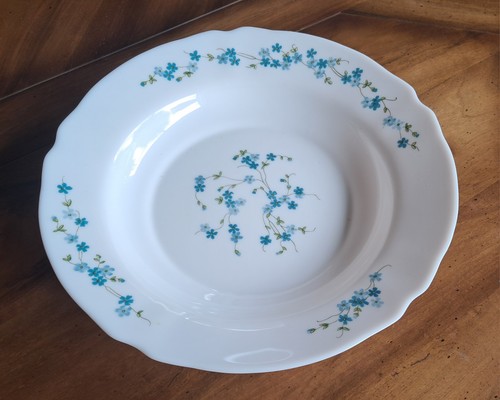 Grand plat rond creux vintage - grand,