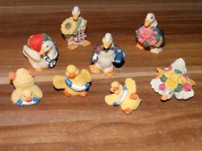 Lot figurines Oies et Canards