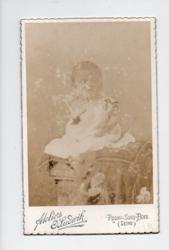Cdv bébé photographe - cdv:,