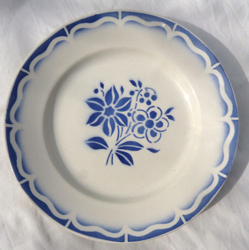 Assiette plate vintage gaby - vintage, "gaby"