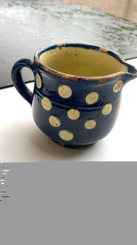 Ancien pot creme poterie de - pot,