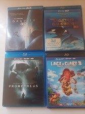 lot 4 blu ray 3d