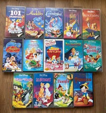 Lot 19 K7 VHS - WALT DISNEY -