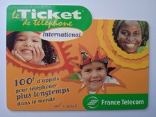 Ticket de téléphone France