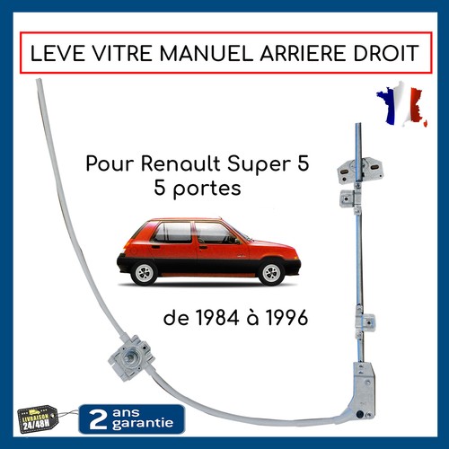 Lève vitre manuel arriere - manuel,