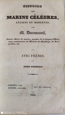 Duromesnil - histoire des marins célèbres - 1835 Corbet, Didier / avec Figures