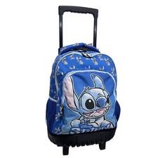 Disney Stitch Sac à Dos Trolley Grande Avec Roues École Élémentaire Fille