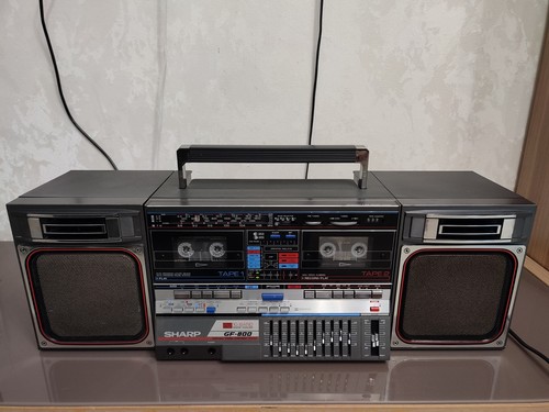 Sharp 800 portable stereo - sharp, gf-800