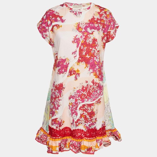 Mini robe volants coton - volants,