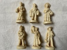 Collection complète figurines santons publicitaire huile LESIEUR