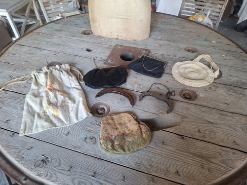 Lot ancien sac - de, /