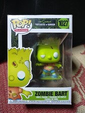 Funko pop Television The Simpsons Treehouse of horror ZOMBIE BART 1027 !!