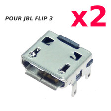 Lot 2x connecteur port de