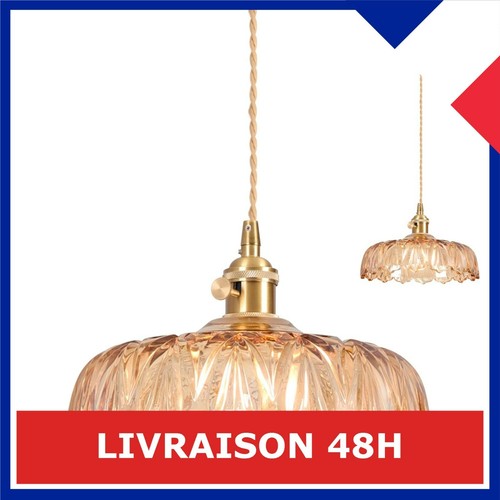 Lustre suspension rétro - lustre,