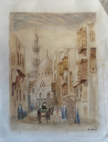 Tableau aquarelle originale - aquarelle,