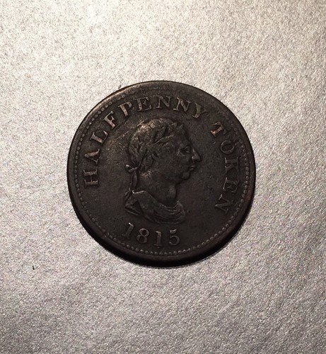 Half penny token 1815 - half,
