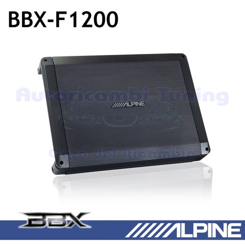 Amplificateur alpine bbx - amplificateur, bbx-f1200