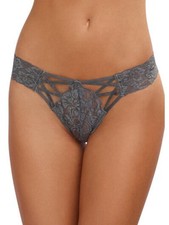 Tanga gris dentelle sexy