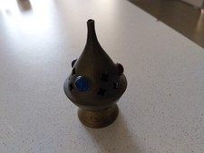 Brûleur à cône dencens 3 pierres Brûleur en laiton 88 gr.