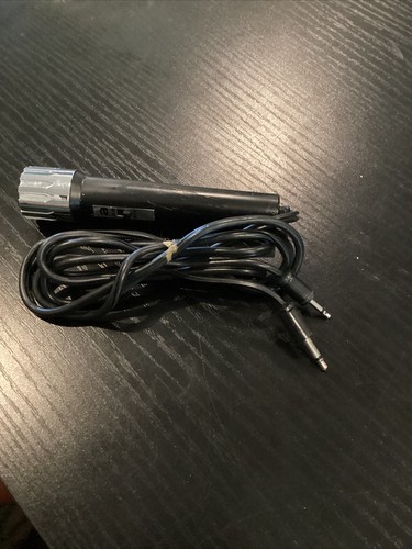 Vintage microphone black - vintage,