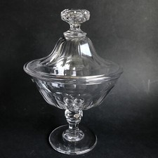 DRAGEOIR cotes plates cristal Baccarat ou saint Louis design moderne vintage