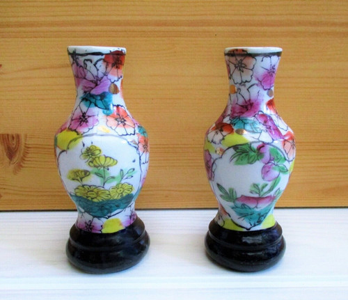 Paire petits vases - 2,