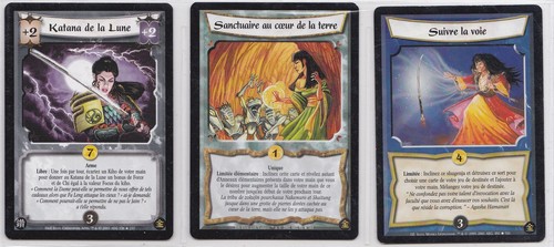 L5r lot cartes rares - l5r,
