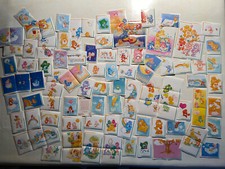 IMAGE SERVICE LINE STICKER PANINI LES BISOUNOURS 1CHOIX 1994 CARE BEARS AMOROSOS