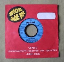 45T Johnny Hallyday Juke box